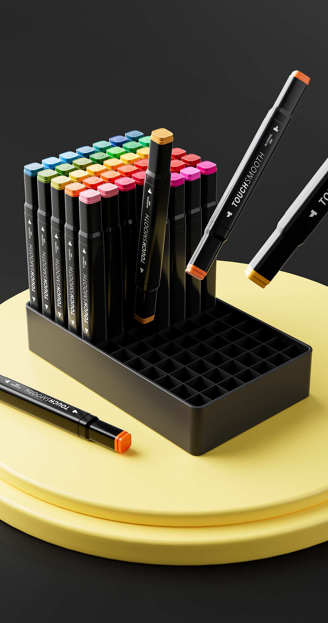 電商設(shè)計(jì)丨2022上半年產(chǎn)品建模渲染與詳情頁設(shè)計(jì)在文具領(lǐng)域的應(yīng)用